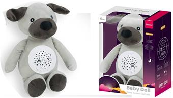 Baby plush soothing toy (puppy)   ITEM NO.： W002032