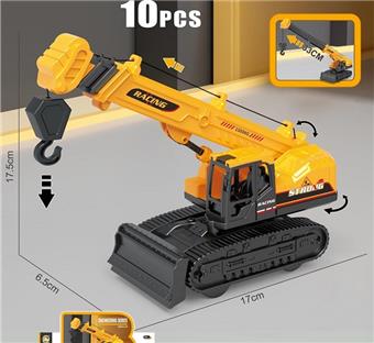 Inertial engineering vehicle crawler crane   ITEM NO.： W001592