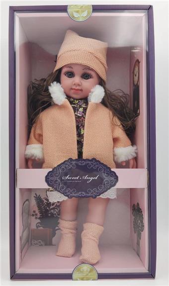 14 inch straight footed cotton body girl   ITEM NO.： W001977