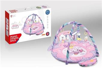 (GCC) Pedal piano fitness stand (plain color) Children's enlightenment Early education toy Mother baby toy Baby pacify toy Creative toy Multi function pedal piano   ITEM NO.： W001786