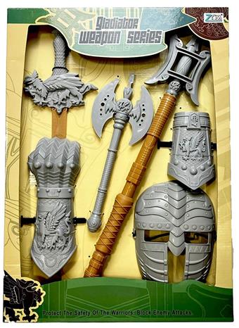 Weapon Sword Set (Silver)   ITEM NO.： W001436