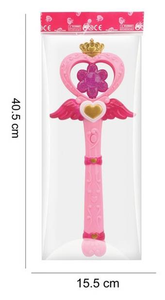 (Pink) Music, Light, Magic Wand   ITEM NO.： W000507