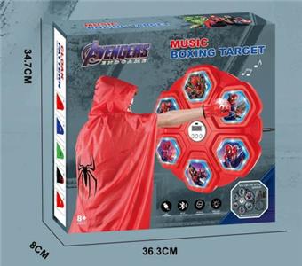 Spider Man Six Hole Boxing Machine   ITEM NO.： W001007