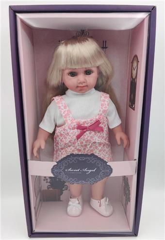 14 inch straight footed cotton body girl   ITEM NO.： W001978
