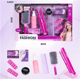 Hair Salon Straightener Set (10PCS)   ITEM NO.： W002164