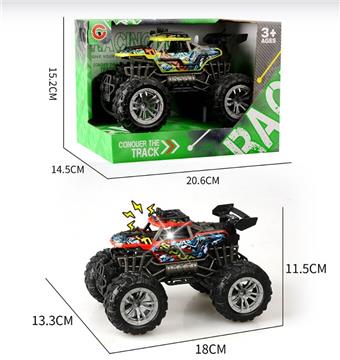 Light and sound inertia single seat skeleton vacuum wheel off-road vehicle   ITEM NO.： W001462