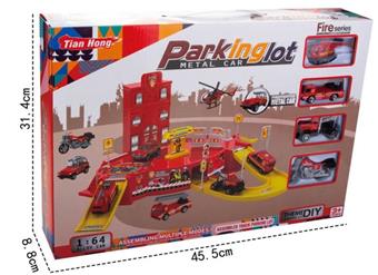 Fire Parking Lot Set   ITEM NO.： W002307