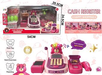 Little Bear Cashier with lights and music (with computer function)   ITEM NO.： W000369