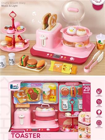 Electric simulation breakfast machine set   ITEM NO.： W001560