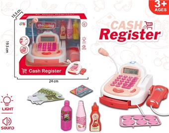 Intelligent cash register with lighting and sound (with computer function)   ITEM NO.： W000360