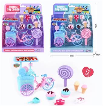 BICYCLE DESSERT GUOJIA (2-COLOR MIXED PACKAGE)   ITEM NO.： W001608