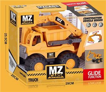 Boxed inertia engineering vehicle   ITEM NO.： W002593