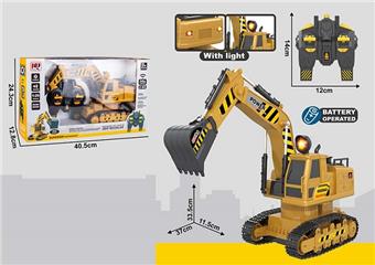 REMOTE CONTROL SIMULATION ENGINEERING EXCAVATOR (8-WAY POWER SUPPLY WITH CHARGER)   ITEM NO.： W001191