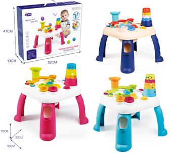 (GCC) PUZZLE STUDY TABLE WITH MUSIC   ITEM NO.： W002158