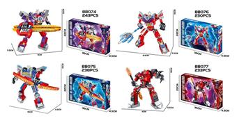 GIANT OF LIGHT MECHA 4 TYPES MIXED PACK   ITEM NO.： W001580