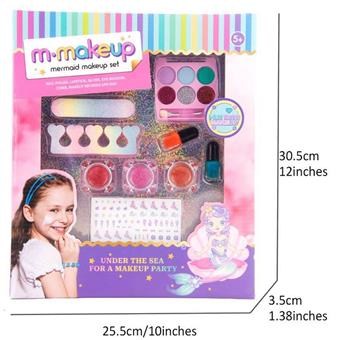 Mermaid makeup large color box   ITEM NO.： W000149