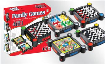 (GCC) 4 IN 1, CHESS AND SPANISH PLANE CHESS AND SWAN   ITEM NO.： W000646