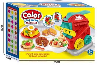 Hand pressed car clay DIY set (single 2-color mixed)   ITEM NO.： W002385