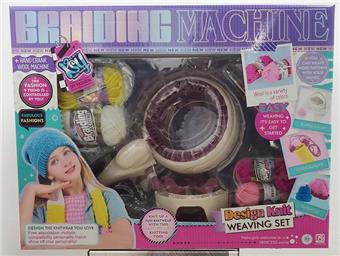Hand cranked yarn knitting machine English box   ITEM NO.： W001926