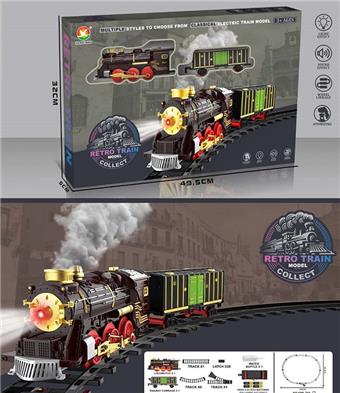 Classical steam electric track train   ITEM NO.： W001149