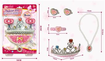 (GCC) ORNAMENTS CROWN NECKLACE INSERT   ITEM NO.： W001013