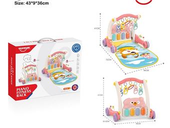 Puppy pedal fiddle (pink)   ITEM NO.： W001787