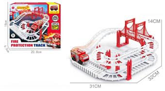 Fire electric rail car   ITEM NO.： W001372