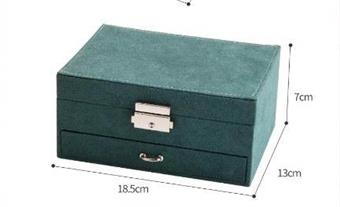 Double layered antique style jewelry box (single box)   ITEM NO.： W002056