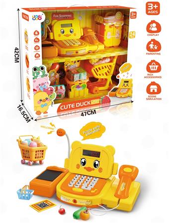 Duck Cute and Fun Early Education Supermarket Cashier   ITEM NO.： W000378