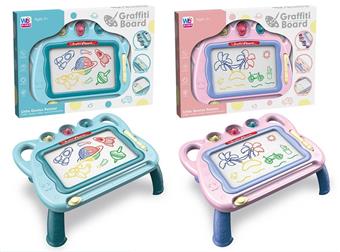 Color magnetic writing board desk   ITEM NO.： W000494