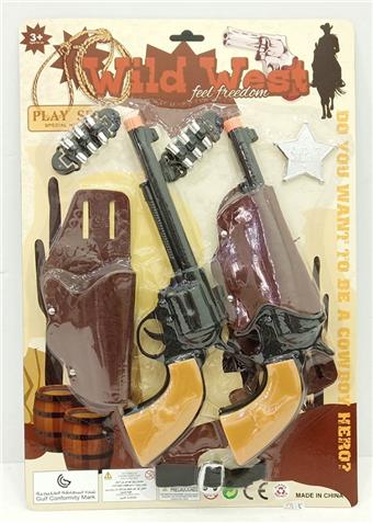 Cowboy Gun Set   ITEM NO.： W001041