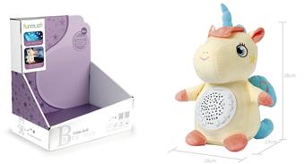 (GCC) 12 KEY COMFORT PROJECTION PLUSH (UNICORN)   ITEM NO.： W001709
