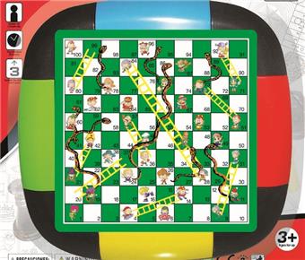 (GCC) SNAKE CHESS (BLACK CHESSBOARD) NON MAGNETIC   ITEM NO.： W000907