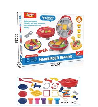 Qile Colorful Mud Burger Set   ITEM NO.： W001920