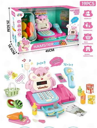 Hamster Cute Early Education Music Cashier   ITEM NO.： W000374