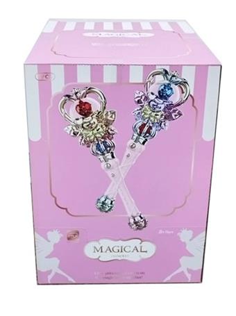 BOUQUET ELECTRIC DUAL-TURN MAGIC WAND (2 COLORS ASSORTED)   ITEM NO.： W001505