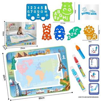 World Architecture Water Canvas   ITEM NO.： W001416