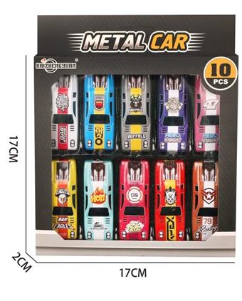 Sliding alloy car   ITEM NO.： W001950