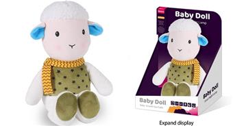 Intelligent Baby Plush Soothing Night Light (Sheep)   ITEM NO.： W002033