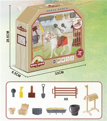 Stable scene   ITEM NO.： W000756