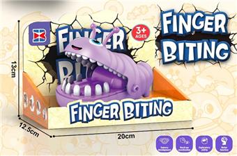 English version of Bite Hand Caterpillar Purple/Light Green (no light music)   ITEM NO.： W002376