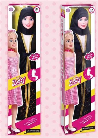 108CM Black Robe Barbie   ITEM NO.： W001851