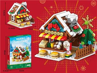 Christmas Gingerbread Cafe 322PCS low-priced impulse version   ITEM NO.： W001326