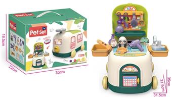 Train storage pet themed color box   ITEM NO.： W000628