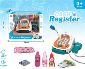 Intelligent cash register with lighting and sound (with computer function)   ITEM NO.： W000362
