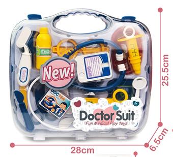 (GCC) CHILDREN'S DOCTOR PLAYSET PAST TOY STORAGE BOX   ITEM NO.： W001337