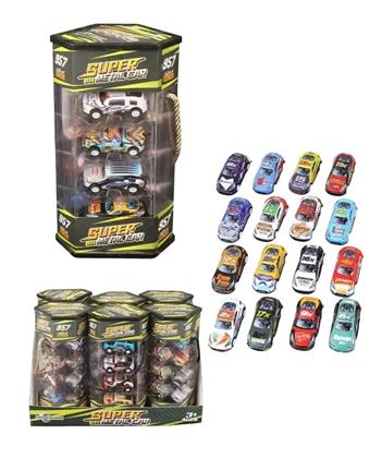 PVC drum pack regenerative alloy car   ITEM NO.： W001949