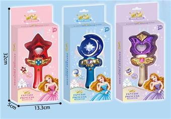 Princess Mengqia Magic Wand (with lights and music)   ITEM NO.： W001220