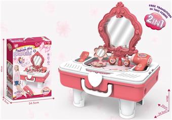 (GCC) JEWELRY TROLLEY BOX SET   ITEM NO.： W001059