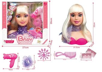 (GCC) Children's Doll Toy Half body Barbie Doll   ITEM NO.： W001161